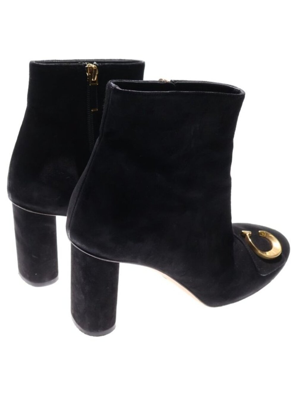 Christian Dior 23 AW Cest Suede Leather Short Boots Black - Picture 3 of 6